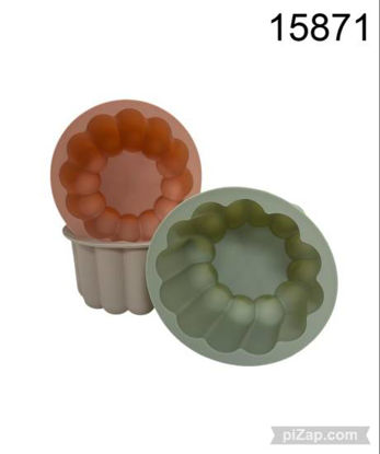 Imagen de MOLDE SILICONA REDONDO CHIQUITO 12*6 3.26